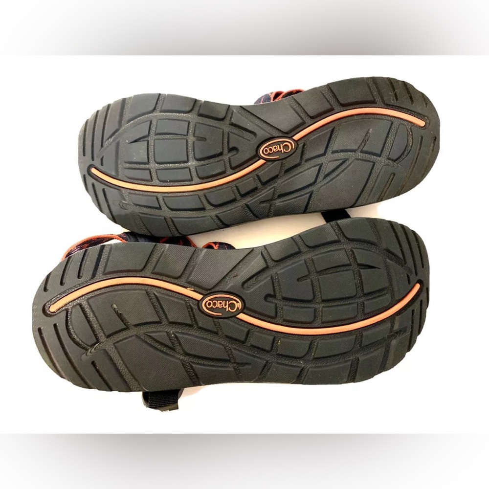 Chaco Z1 Classic Women’s Size 11 Blue Red Sport Hiking Sandals Clean - Picture 3 of 6